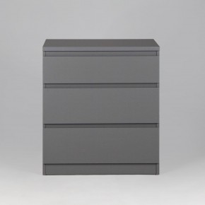 2.03.02.060.4 КАСТОР комод 3 ящика RU серый в Белоярском (ХМАО) - beloiarskii.ok-mebel.com | фото 2