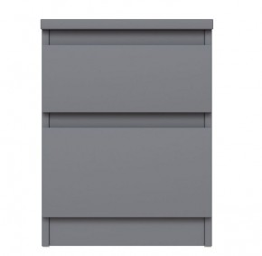 2.03.03.050.4 КАСТОР тумба 2 ящика RU серая в Белоярском (ХМАО) - beloiarskii.ok-mebel.com | фото 4