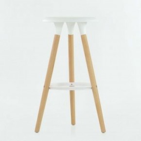 Барный стул Barneo N-19 Modern интерьерный белый в Белоярском (ХМАО) - beloiarskii.ok-mebel.com | фото 4
