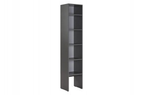 БАСКО Прихожая К11 (графит) в Белоярском (ХМАО) - beloiarskii.ok-mebel.com | фото 10