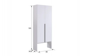 БАСКО Прихожая К11 (графит) в Белоярском (ХМАО) - beloiarskii.ok-mebel.com | фото 5