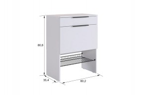 БАСКО Прихожая К8 (кашемир) в Белоярском (ХМАО) - beloiarskii.ok-mebel.com | фото 6