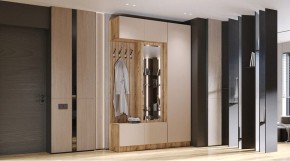 БАВАРИЯ Прихожая (дуб вотан/кашемир) в Белоярском (ХМАО) - beloiarskii.ok-mebel.com | фото