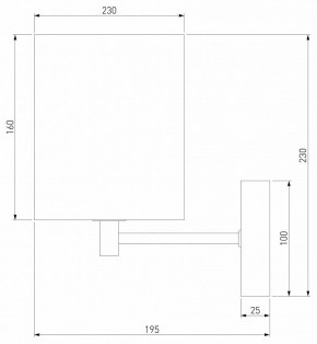 Бра Eurosvet Brume 60174/1 латунь в Белоярском (ХМАО) - beloiarskii.ok-mebel.com | фото 5