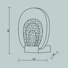 Бра Maytoni Biology MOD367WL-L3BSK в Белоярском (ХМАО) - beloiarskii.ok-mebel.com | фото 4