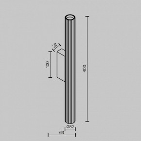 Бра Maytoni Calipso C082WL-12W2.7K-B в Белоярском (ХМАО) - beloiarskii.ok-mebel.com | фото 4