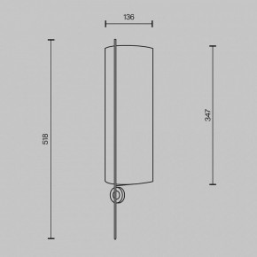Бра Maytoni Glamping MOD437WL-02BG1 в Белоярском (ХМАО) - beloiarskii.ok-mebel.com | фото 2