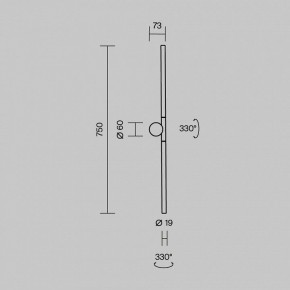 Бра Maytoni Rotera MOD432WL-L9B3K в Белоярском (ХМАО) - beloiarskii.ok-mebel.com | фото 6