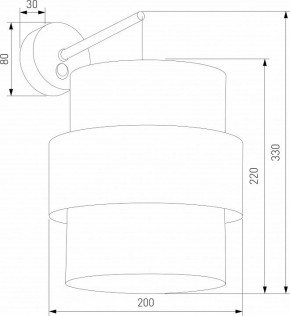 Бра TK Lighting Calisto 5400 Calisto в Белоярском (ХМАО) - beloiarskii.ok-mebel.com | фото 3