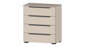 БРИТАНА Комод 4 ящика (кашемир) в Белоярском (ХМАО) - beloiarskii.ok-mebel.com | фото
