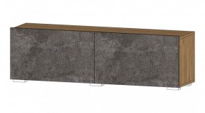 ДАЛЛАС Тумба ТВ - 02 (цемент темный) в Белоярском (ХМАО) - beloiarskii.ok-mebel.com | фото