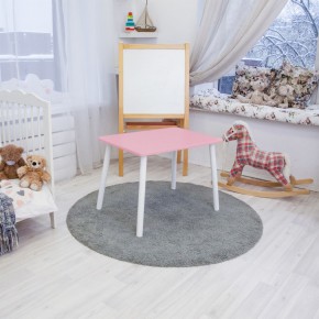 Детский стол Rolti Baby (розовый/белый, массив березы/мдф) в Белоярском (ХМАО) - beloiarskii.ok-mebel.com | фото