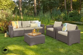 Диван Калифорния 3-х местный (California 2 Sofa), капучино в Белоярском (ХМАО) - beloiarskii.ok-mebel.com | фото 3