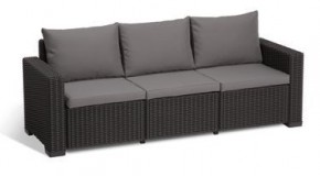 Диван Калифорния 3-х местный (California 3 Sofa), графит в Белоярском (ХМАО) - beloiarskii.ok-mebel.com | фото 2