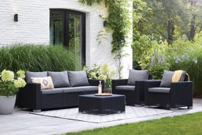 Диван Калифорния 3-х местный (California 3 Sofa), графит в Белоярском (ХМАО) - beloiarskii.ok-mebel.com | фото 3