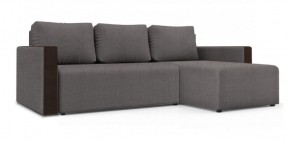Диван угловой Алиса 3 Vital DOVE  - Teos Dark Brown в Белоярском (ХМАО) - beloiarskii.ok-mebel.com | фото