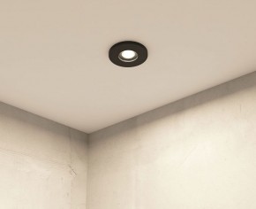 DK2036-BK Встраиваемый светильник влагозащ., IP 44, до 15 Вт, GU10, LED, черный, алюминий в Белоярском (ХМАО) - beloiarskii.ok-mebel.com | фото 7