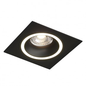 DK2061-BK Встраиваемый светильник IP 20, до 15 Вт, GU10, LED, черный, алюминий в Белоярском (ХМАО) - beloiarskii.ok-mebel.com | фото