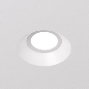 DK2081-WH Встраиваемый точечный светильник для натяжных ПВХ потолков INVIZ, IP 20, до 9 Вт, GU10, LED, белый, ABS-пластик в Белоярском (ХМАО) - beloiarskii.ok-mebel.com | фото