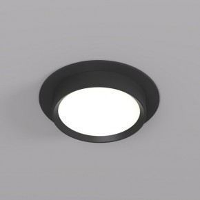 DK2090-BK Встраиваемый светильник FLAT, IP 20, до 15 Вт, GX53, LED, черный, алюминий в Белоярском (ХМАО) - beloiarskii.ok-mebel.com | фото