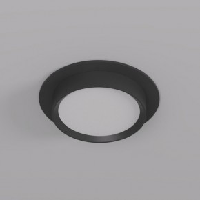 DK2090-BK Встраиваемый светильник FLAT, IP 20, до 15 Вт, GX53, LED, черный, алюминий в Белоярском (ХМАО) - beloiarskii.ok-mebel.com | фото 2