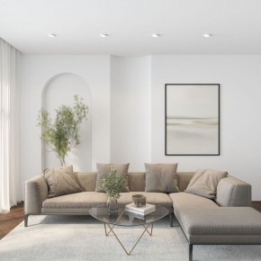 DK2091-WH Встраиваемый светильник FLAT, IP 20, до 15 Вт, GX53, LED, белый, алюминий в Белоярском (ХМАО) - beloiarskii.ok-mebel.com | фото 5