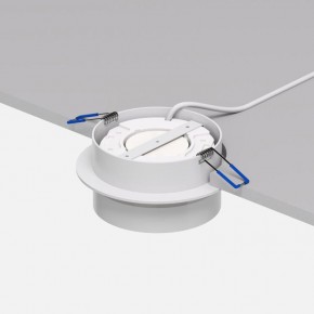 DK2100-WH Встраиваемый светильник NIKO, IP 20, до 15 Вт, GX53, LED, белый, акрил, алюминий в Белоярском (ХМАО) - beloiarskii.ok-mebel.com | фото 4