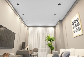 DK2120-BK Встраиваемый светильник, IP 20, 50 Вт, GU10, черный, алюминий в Белоярском (ХМАО) - beloiarskii.ok-mebel.com | фото 6