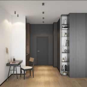 DK2615-DN Накладной светильник SHINE TUBE со светодиодом, D45*H115, IP20, 3000К, 7W, RA?90, темный никель, алюминий в Белоярском (ХМАО) - beloiarskii.ok-mebel.com | фото 4