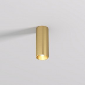 DK2615-SB Накладной светильник SHINE TUBE со светодиодом, D45*H115, IP20, 3000К, 7W, RA?90, сатинированная латунь, алюминий в Белоярском (ХМАО) - beloiarskii.ok-mebel.com | фото