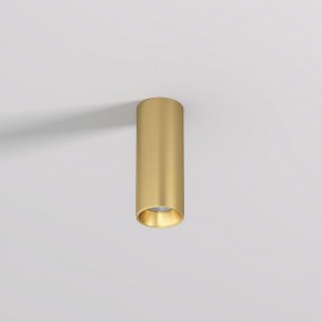 DK2615-SB Накладной светильник SHINE TUBE со светодиодом, D45*H115, IP20, 3000К, 7W, RA?90, сатинированная латунь, алюминий в Белоярском (ХМАО) - beloiarskii.ok-mebel.com | фото 2