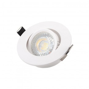 DK3020-WH Встраиваемый светильник, IP 20, 10 Вт, GU5.3, LED, белый, пластик в Белоярском (ХМАО) - beloiarskii.ok-mebel.com | фото 3