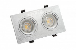 DK3022-CM Встраиваемый светильник, IP 20, 10 Вт, GU5.3, LED, серый, пластик в Белоярском (ХМАО) - beloiarskii.ok-mebel.com | фото 3