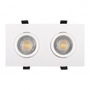 DK3022-WH Встраиваемый светильник, IP 20, 10 Вт, GU5.3, LED, белый, пластик в Белоярском (ХМАО) - beloiarskii.ok-mebel.com | фото 2