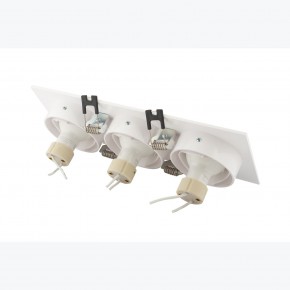 DK3023-WH Встраиваемый светильник, IP 20, 10 Вт, GU5.3, LED, белый, пластик в Белоярском (ХМАО) - beloiarskii.ok-mebel.com | фото 4