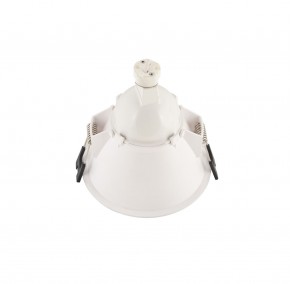 DK3026-WB Встраиваемый светильник, IP 20, 10 Вт, GU5.3, LED, белый/черный, пластик в Белоярском (ХМАО) - beloiarskii.ok-mebel.com | фото 4