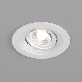 DK3029-WH Встраиваемый светильник, IP 20, 10 Вт, GU5.3, LED, белый, пластик в Белоярском (ХМАО) - beloiarskii.ok-mebel.com | фото