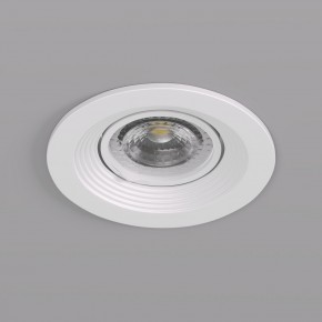 DK3029-WH Встраиваемый светильник, IP 20, 10 Вт, GU5.3, LED, белый, пластик в Белоярском (ХМАО) - beloiarskii.ok-mebel.com | фото 4