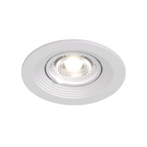 DK3029-WH Встраиваемый светильник, IP 20, 10 Вт, GU5.3, LED, белый, пластик в Белоярском (ХМАО) - beloiarskii.ok-mebel.com | фото 7