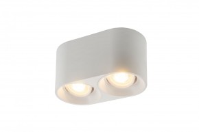 DK3036-WH Светильник накладной IP 20, 10 Вт, GU5.3, LED, белый, пластик в Белоярском (ХМАО) - beloiarskii.ok-mebel.com | фото