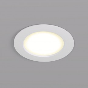 DK3046-WH Встраиваемый светильник, IP 20, 5Вт, LED, белый, пластик в Белоярском (ХМАО) - beloiarskii.ok-mebel.com | фото