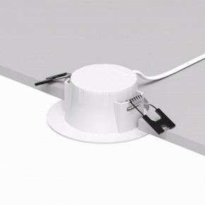 DK3046-WH Встраиваемый светильник, IP 20, 5Вт, LED, белый, пластик в Белоярском (ХМАО) - beloiarskii.ok-mebel.com | фото 4