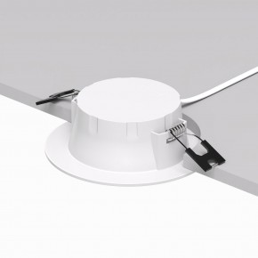 DK3048-WH Встраиваемый светильник, IP 20, 7Вт, LED, белый, пластик в Белоярском (ХМАО) - beloiarskii.ok-mebel.com | фото 3