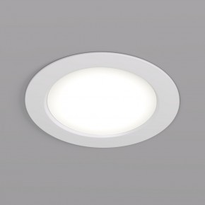 DK3049-WH Встраиваемый светильник, IP 20, 7Вт, LED, белый, пластик в Белоярском (ХМАО) - beloiarskii.ok-mebel.com | фото