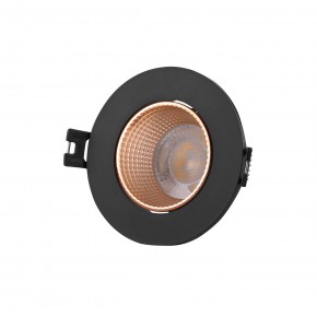 DK3061-BBR Встраиваемый светильник, IP 20, 10 Вт, GU5.3, LED, черный/бронзовый, пластик в Белоярском (ХМАО) - beloiarskii.ok-mebel.com | фото