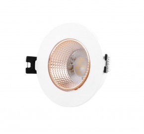DK3061-WBR Встраиваемый светильник, IP 20, 10 Вт, GU5.3, LED, белый/бронзовый, пластик в Белоярском (ХМАО) - beloiarskii.ok-mebel.com | фото