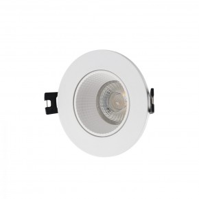 DK3061-WH Встраиваемый светильник, IP 20, 10 Вт, GU5.3, LED, белый/белый, пластик в Белоярском (ХМАО) - beloiarskii.ok-mebel.com | фото
