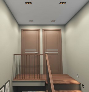DK3072-BBR Встраиваемый светильник, IP 20, 10 Вт, GU5.3, LED, черный/бронзовый, пластик в Белоярском (ХМАО) - beloiarskii.ok-mebel.com | фото 3