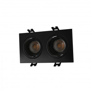 DK3072-BK Встраиваемый светильник, IP 20, 10 Вт, GU5.3, LED, черный/черный, пластик в Белоярском (ХМАО) - beloiarskii.ok-mebel.com | фото
