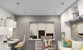DK3072-BK+WH Встраиваемый светильник, IP 20, 10 Вт, GU5.3, LED, черный/белый, пластик в Белоярском (ХМАО) - beloiarskii.ok-mebel.com | фото 2